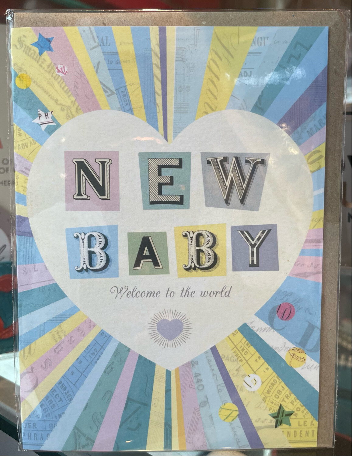 New Baby Welcome to the World Card