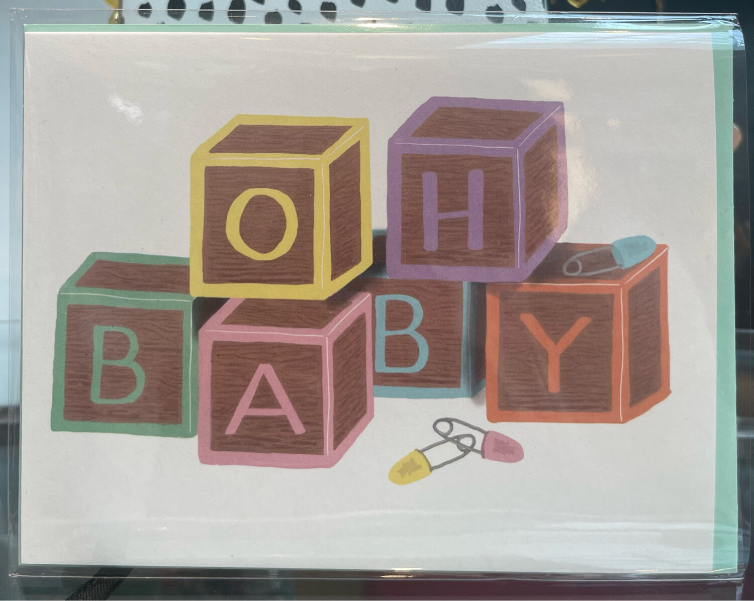 Oh Baby Blocks Card