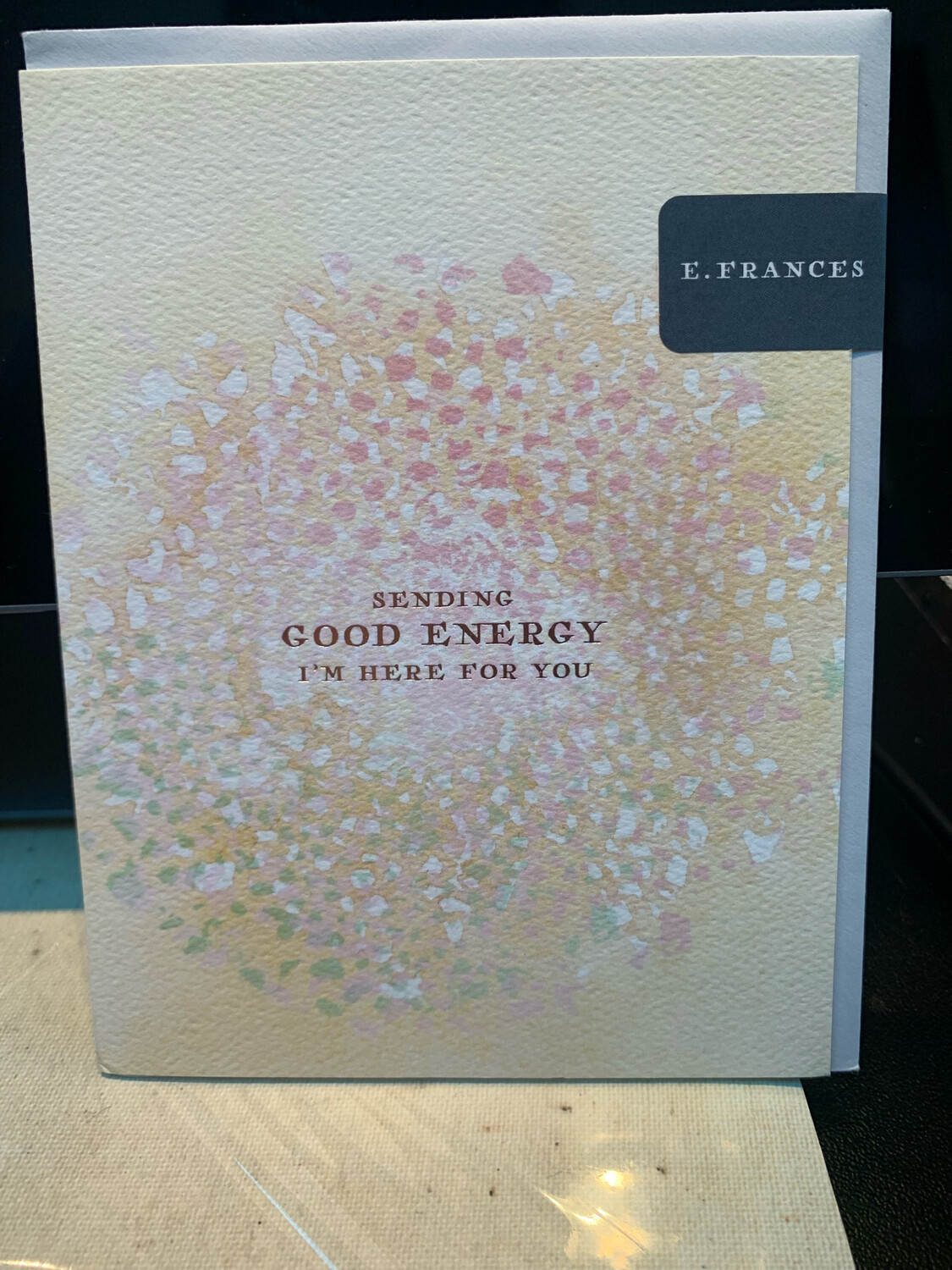 Sending Good Energy Sympathy Card