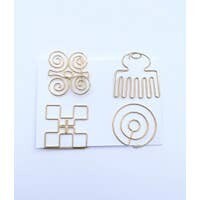 Adinkra Paper Pins/Clip