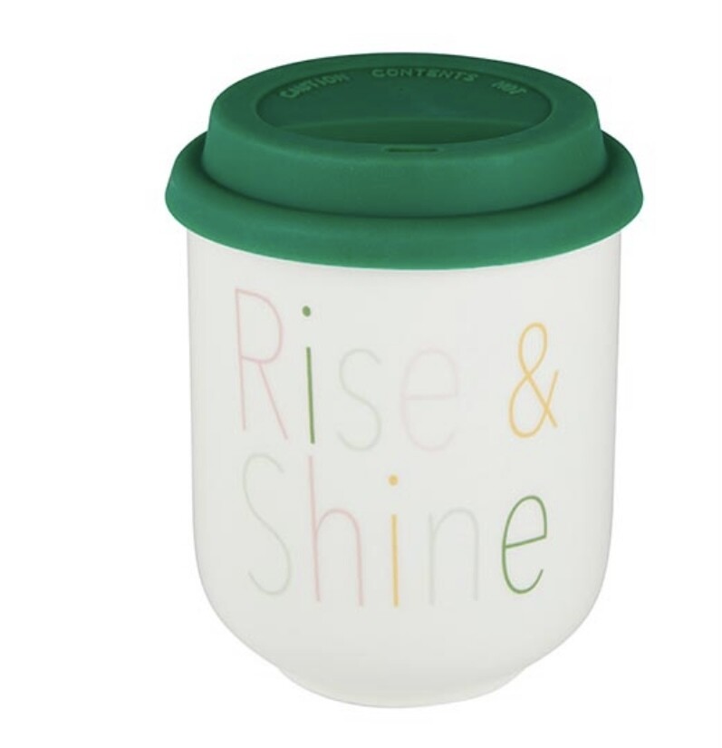 Rise and Shine Ceramic To Go Mug
