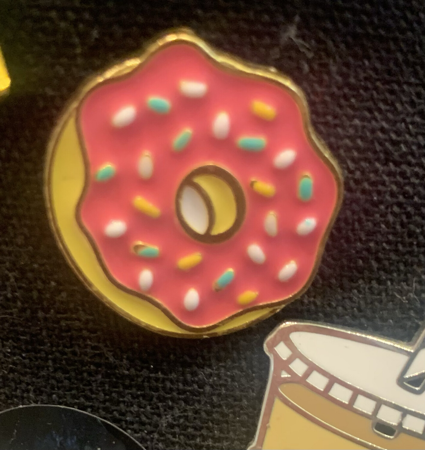 Donut with Jimmies Enamel Pin
