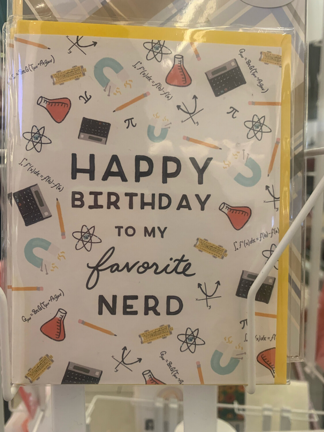 Happy Birthday to My Favorite Nerd Card