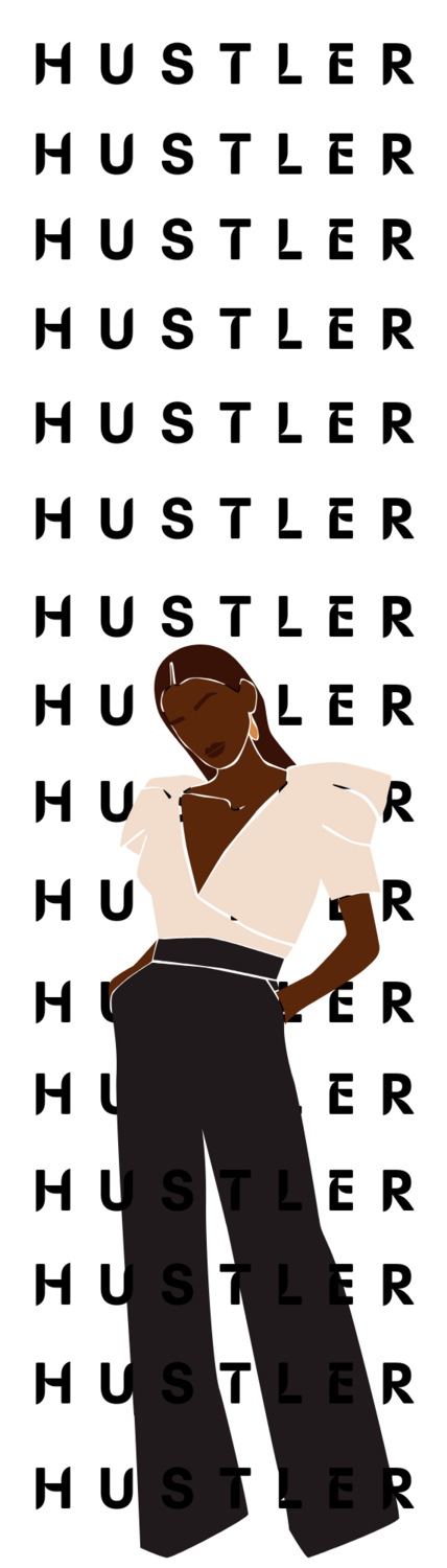 Hustler Bookmark