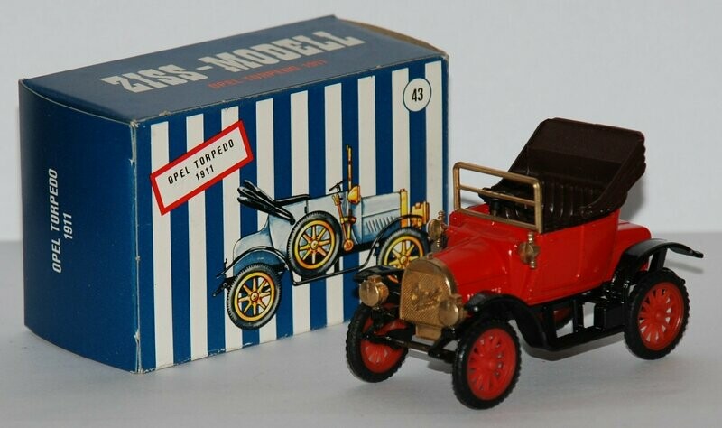 Ziss-Modell - n-º43 - 1911 - Opel Torpedo