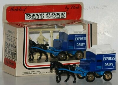 Lledo - 1983 - Day's Gone - DG-2 - Horse Drawn Delivery Van
EXPRESS DAIRY
