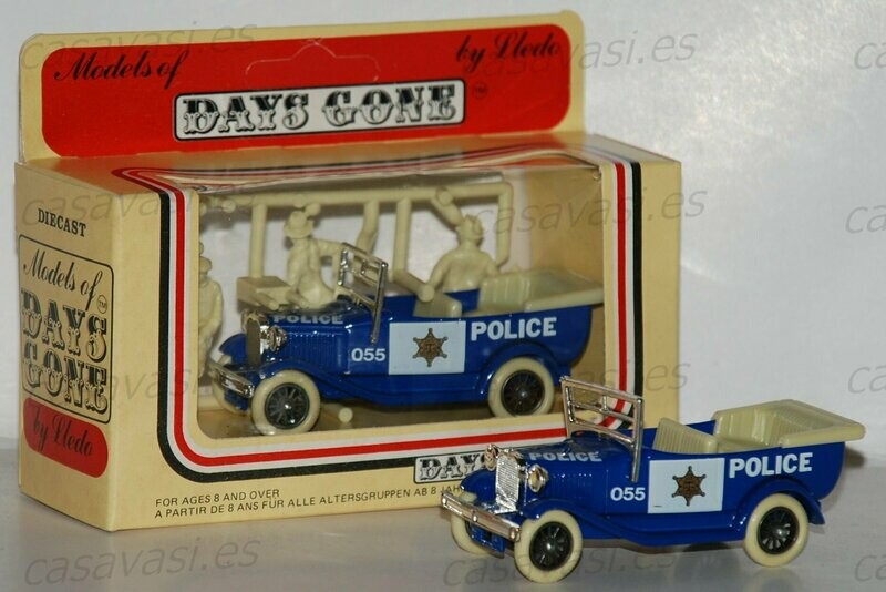 Lledo - 1983 - Day's Gone - DG-9 - Ford Model A Car
POLICE CAR