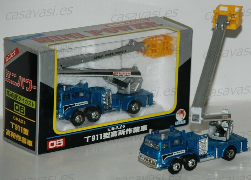 Shinsei Mini Power 05 - 1/80 - Mitsubishi FUSO - T911 Aerial Work Vehicle