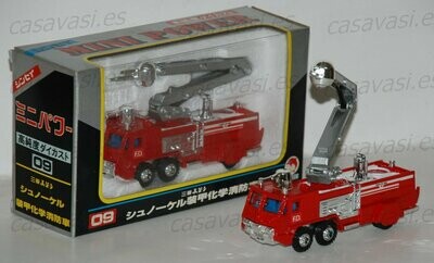 Shinsei Mini Power 09 - 1/78 - Mitsubishi FUSO - Snorker Chemical
Fire Engine