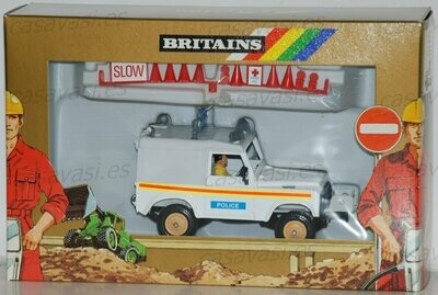 Britains - 1987- 9917 - Police Land Rover