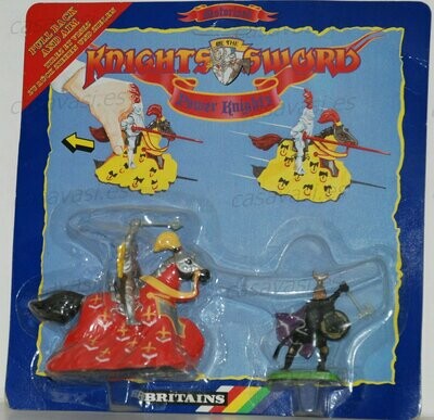 Britains - 1989 - 7760 - Attack Power Knights and Enemy
Red Horse