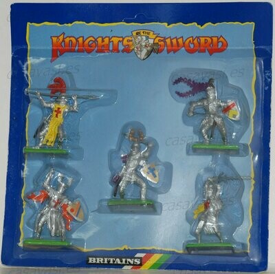 Britains - 1989 - 7765 - Silver Knights