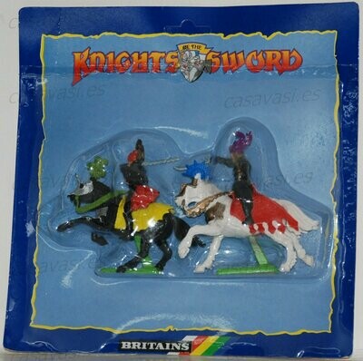 Britains - 1989 - 7762 - Mounted Storm Knights