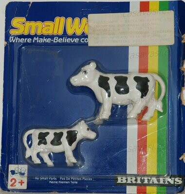 Britains - 1989 - 9127 Small World Animal Family 2 Cows