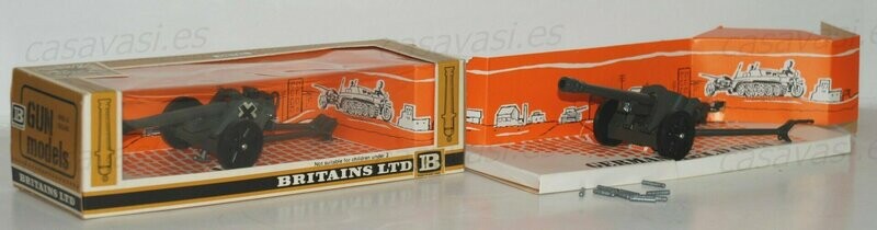 Britains - 1973- 9732 - Field Gun Pak-38