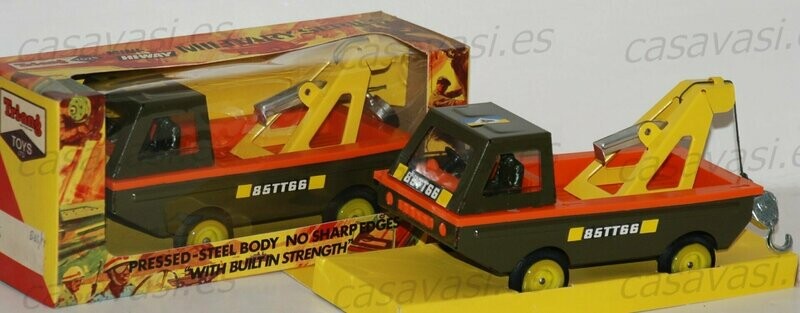 Tri-ang Mini Hi-Way - 6604 - Military Series - Recovery Truck