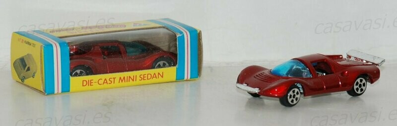TinToys - W.T.206 - Ferrari Competizione
Made in H.K. - Box-Size 8 x 3.5 cm.