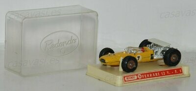 Redondo nº 16 - Ferrari 12V F1 - Yellow
Box Size 5 x 7 cm.