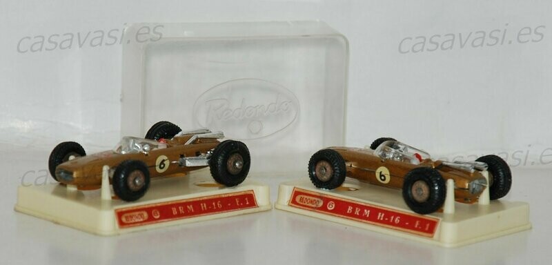 Redondo nº 6 - BRM - H-16 F1 Gold
Box Size 5 x 7 cm.