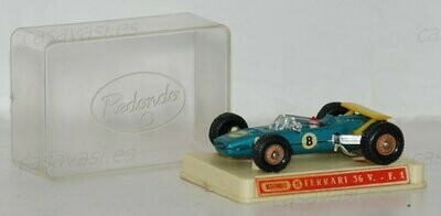 Redondo nº 15 - Ferrari 36V F1 - Blue
Box Size 5 x 7 cm.