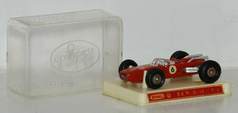 Redondo nº 6 - BRM - H-16 F1 Red
Box Size 5 x 7 cm.