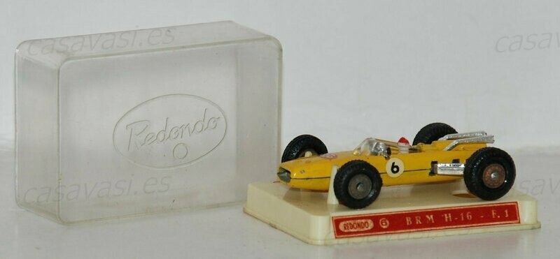 Redondo nº 6 - BRM - H-16 F1 Yellow
Box Size 5 x 7 cm.8