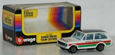 Burago - 4156 - 1983 - Range Rover - Team Castrol