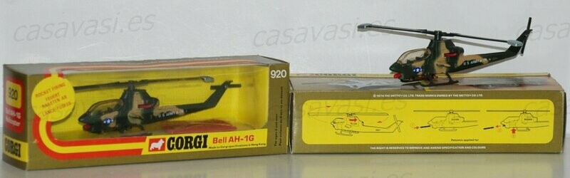 Corgi Toys - 920 - 1974 - Bell AH-1G Helicopter
