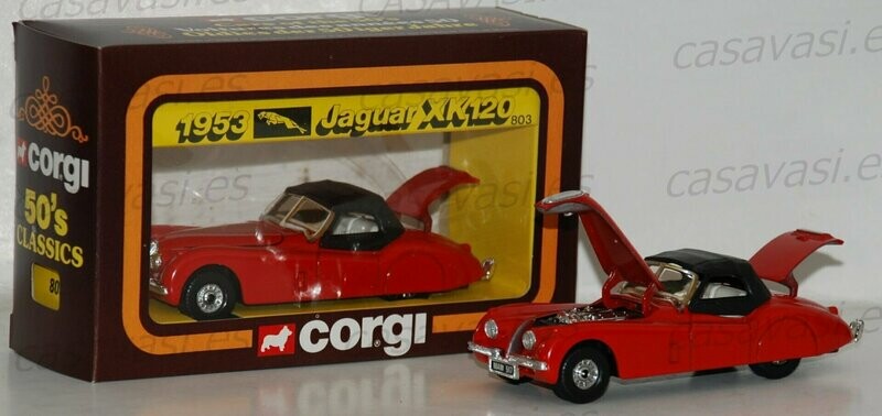 Corgi CLASSICS - 1983 - C803 - 1953 Jaguar XK 120