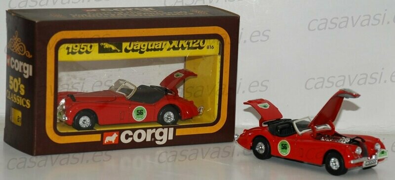 Corgi CLASSICS - 1984 - C816 - 1950 Jaguar XK 120