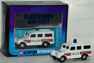 Corgitronics - 1981 - 1005 - Police Land Rover 109 WD