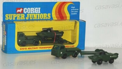 Corgi Super Junior - 1975-E2012 - Military Transporter & Armoured Car