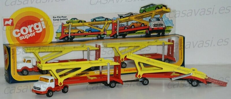 Corgi Super -1976-2015 - Car Transporter and Trailer