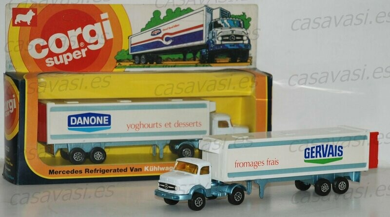 Corgi Super -1978-2028 - Mercedes Refrigerated Van