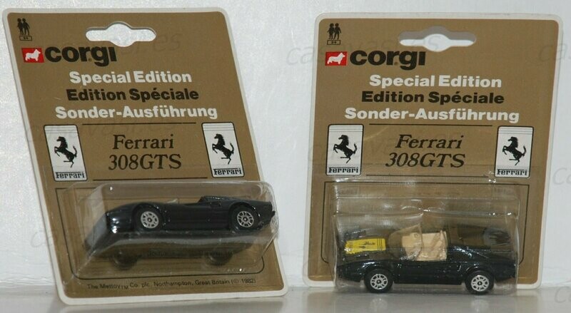 Corgi Junior -E198 - 1982 - Ferrari 308 GTS
Special Edition