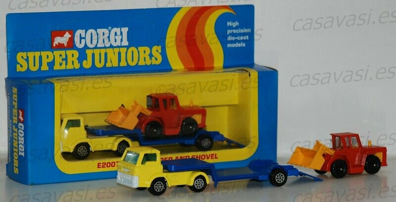 Super Junior - 1975-E2007 - Low Loader and Shovel