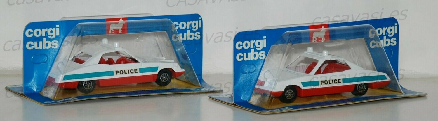 Corgi Cubs 1976 R 500 Police Car