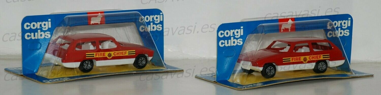 Corgi Cubs 1976 R 505 Fire Car