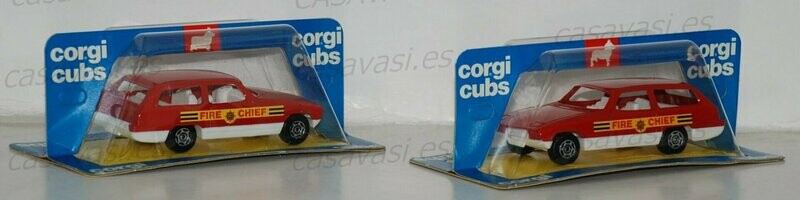 Corgi Cubs 1976 R 505 Fire Car