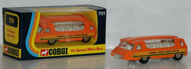 Corgi - 701 - 1973 - Hi-Speed Mini-Bus