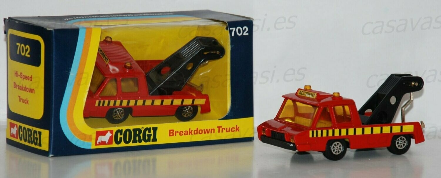 Corgi - 702 - 1974 - Breakdown Truck