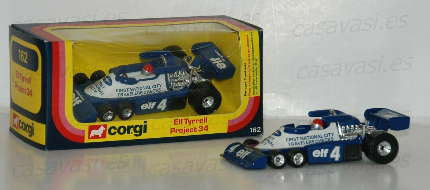 Corgi - 162 - 1976 - ELF Tyrell Project 34