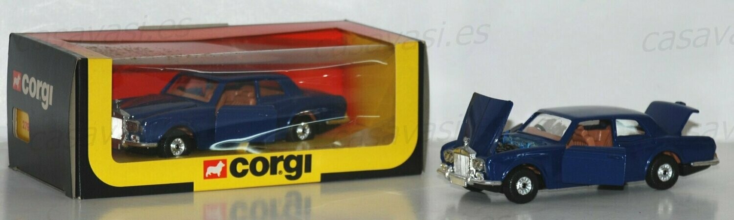 Corgi - 279-1 - 1981 - Rolls Royce Corniche
Blue