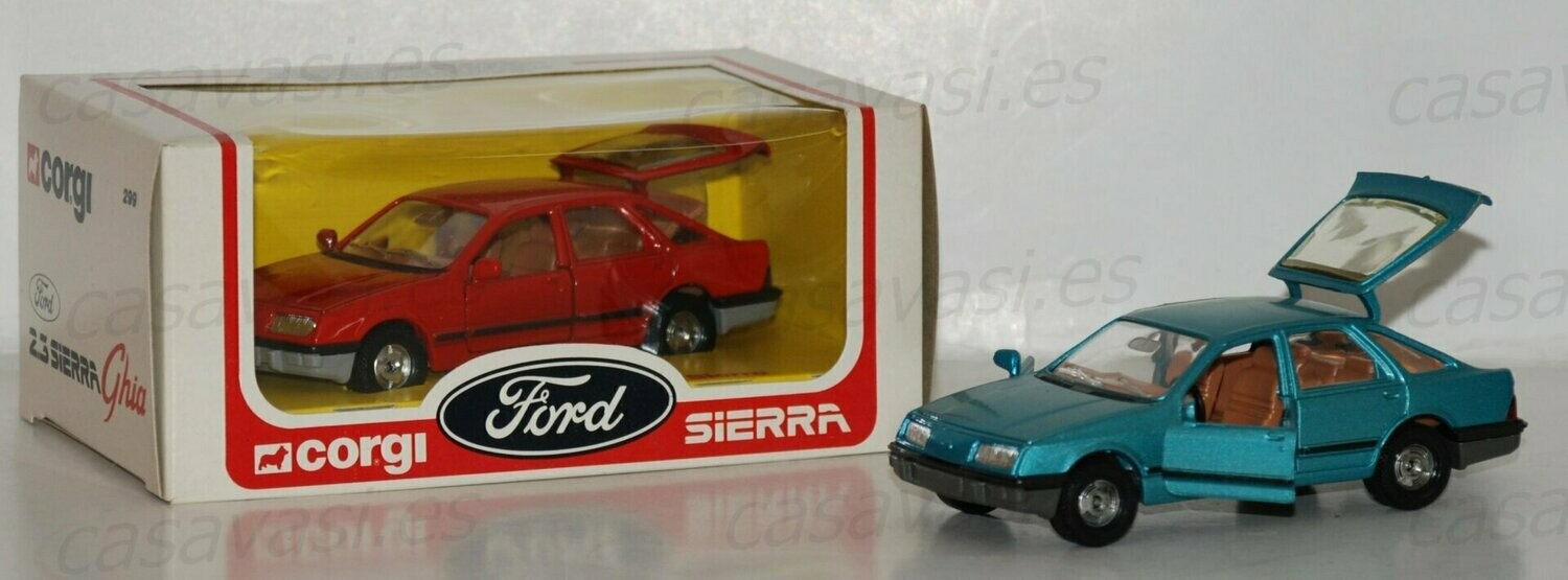 Corgi - 299-1 - 1981 - Ford Sierra 2,3 Ghia Blue