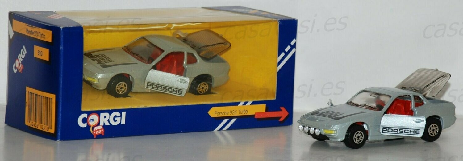 Corgi Toys - 310-1 - 1984 - Porsche 924 Turbo - Silver