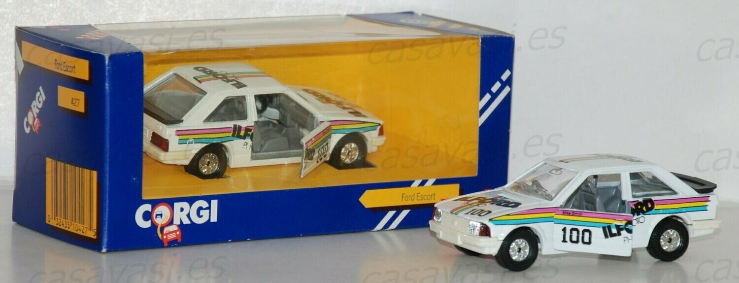 Corgi Toys - 427 - 1984 - Ford Escort - Ilford 100