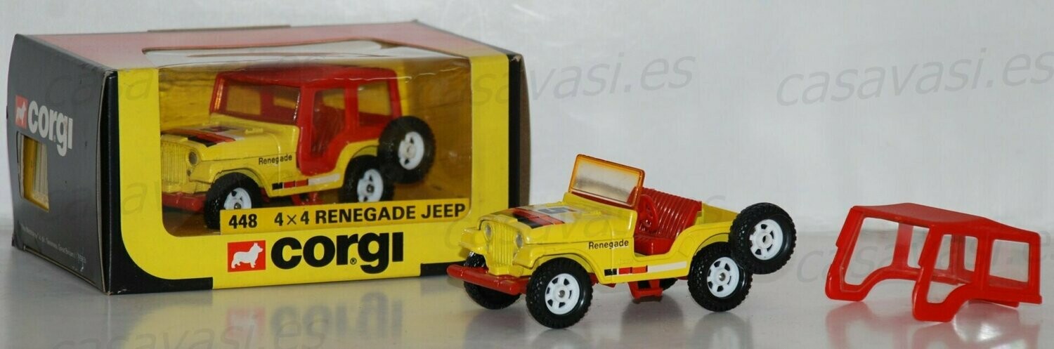 Corgi - 448 - 1983 - 4 X4 Renegade Jeep