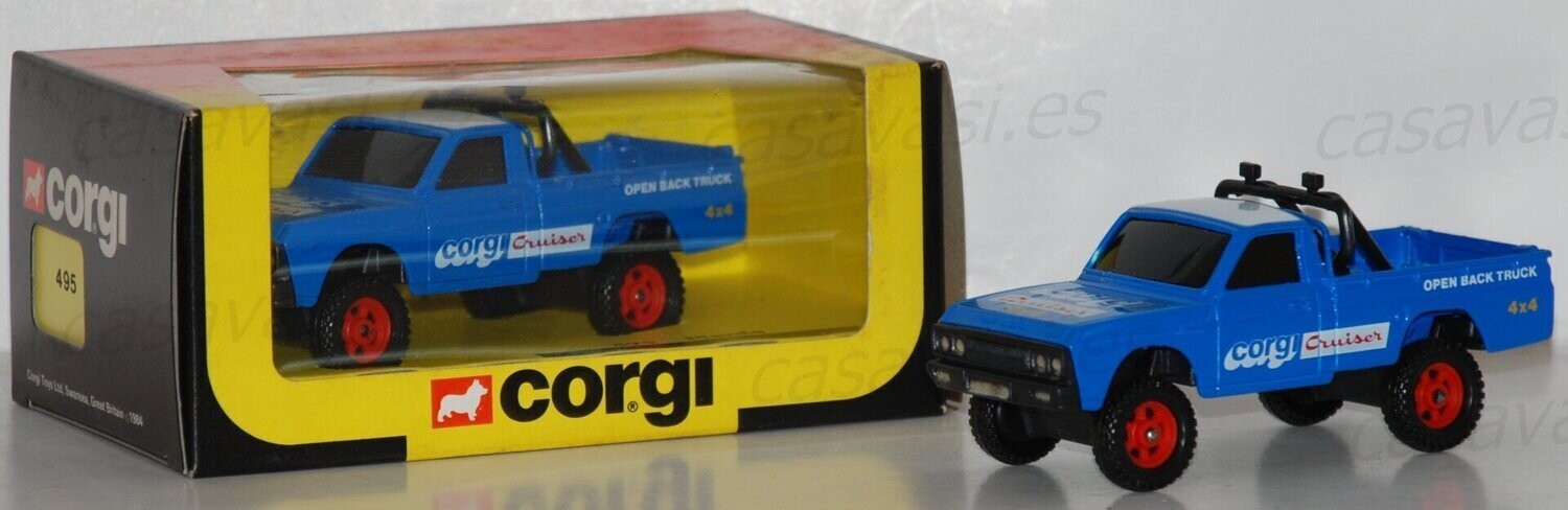 Corgi - 495 - 1984 - Mazda B1600 Pickup
