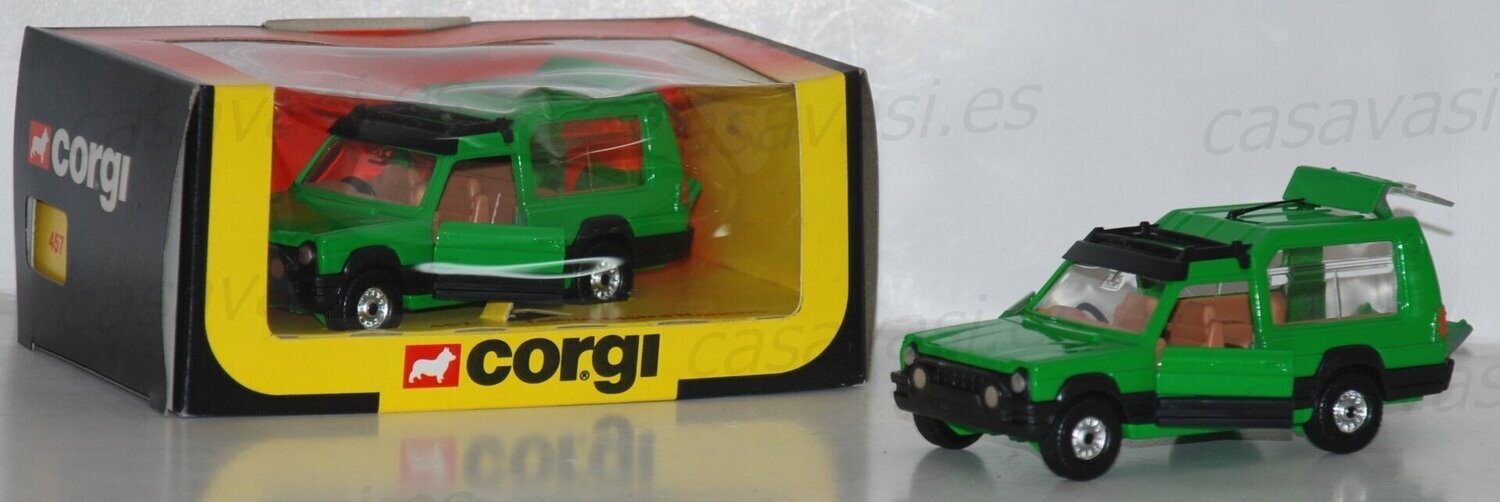 Corgi - 457 - 1981 - Talbot Matra Rancho - Green