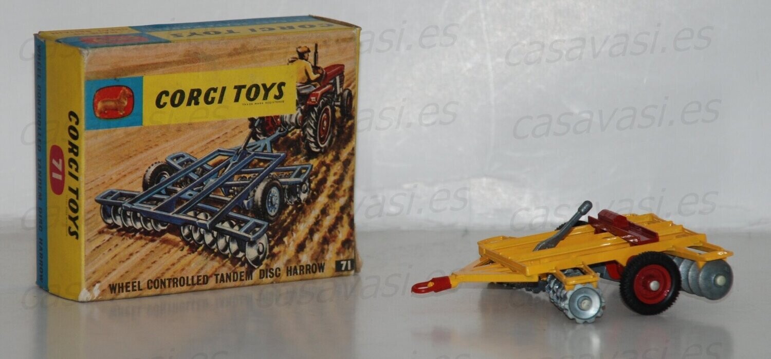 Corgi Toys - 71 - Wheel Controlled Tandem Disc Arrow